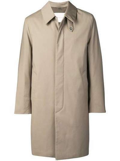 Mackintosh пальто с потайной застежкой MO2797
