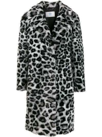 Alberta Ferretti пальто с леопардовым узором J06215162