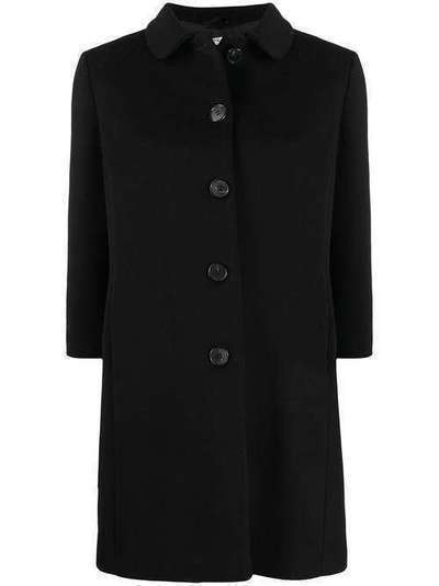Miu Miu однобортное пальто с укороченными рукавами MS1668R1921ENK