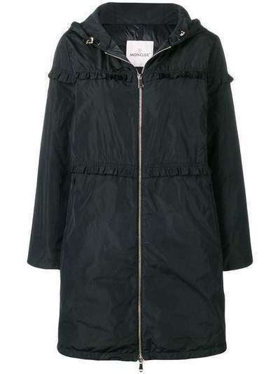 Moncler дутое пальто с рюшами 4982600C0005