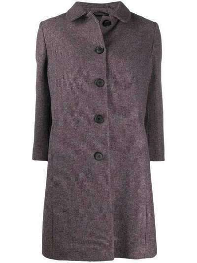 Miu Miu однобортное пальто с укороченными рукавами MS16681OPO