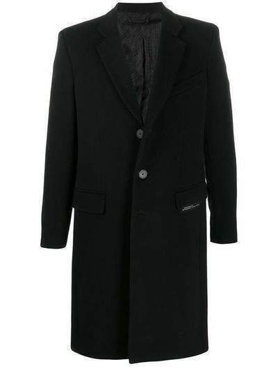 Givenchy однобортное пальто миди BMC03G1084