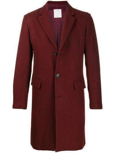 Sandro Paris однобортное пальто SHPMA00127