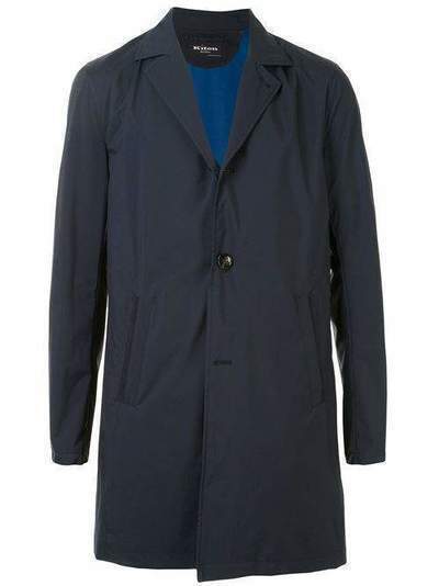 Kiton однобортное пальто UW0676V07S52