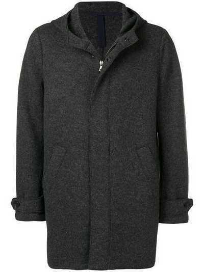 Harris Wharf London однобортное приталенное пальто C9118MLY