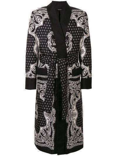 Dolce & Gabbana халат с принтом G014PTFI1KV