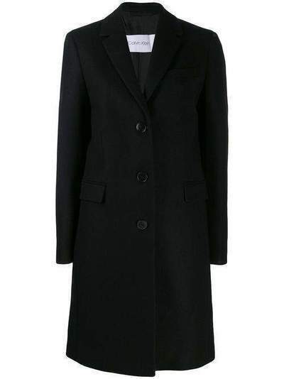 Calvin Klein однобортное пальто K20K200919