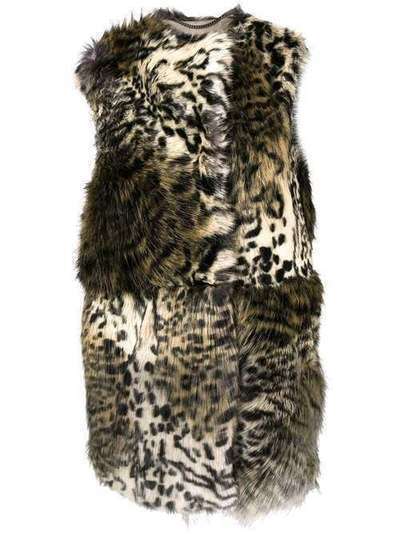 Stella McCartney faux fur sleeveless coat 531529SLB05