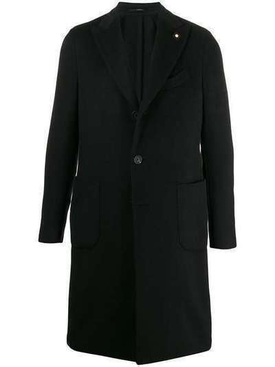 Lardini однобортное пальто ILR53602