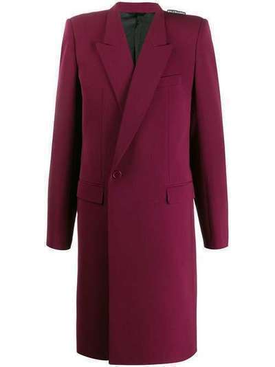Balenciaga пальто с объемными плечами 581210TFT04