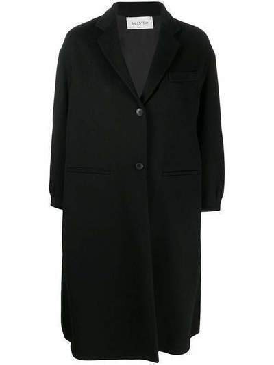 Valentino однобортное пальто SB3CA3L54NP