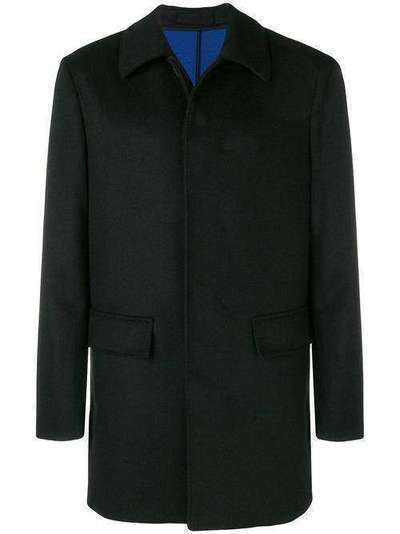 Paolo Pecora single-breasted fitted coat N0113059