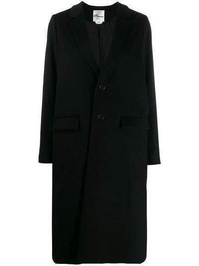 Comme Des Garçons Noir Kei Ninomiya длинное однобортное пальто 3DC016W19