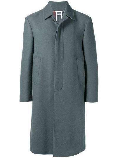 Thom Browne свободное кашемировое пальто с воротником MOU559A04911