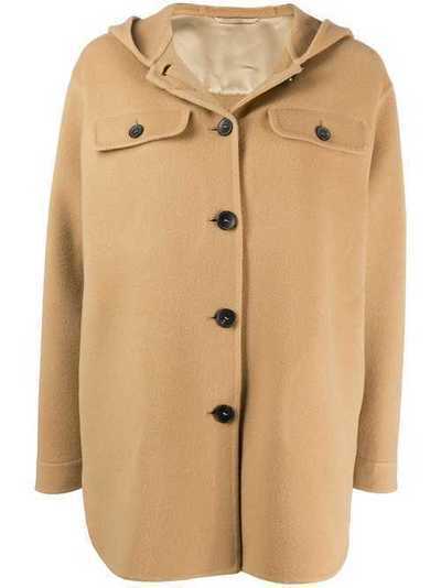 Etro короткое пальто с капюшоном 132471517