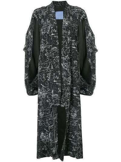 Macgraw пальто-кимоно 'Medici' CC016BL