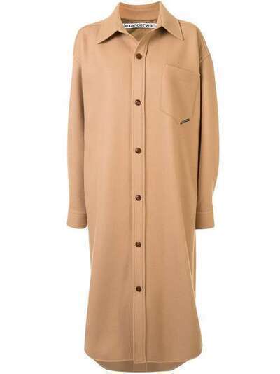 Alexander Wang пальто-рубашка оверсайз UWC1203102
