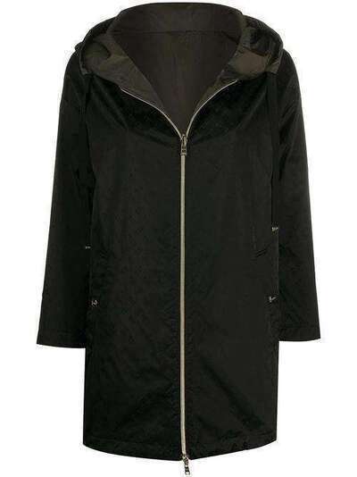 Herno жаккардовое пальто с капюшоном GC0276D12289