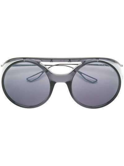 Dita Eyewear солнцезащитные очки 'Nacht' в круглой оправе DTS108