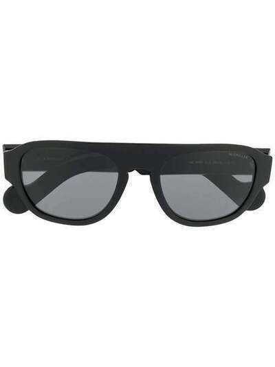 Moncler Eyewear солнцезащитные очки в прямоугольной оправе ML00965301A
