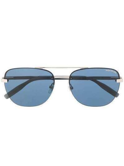 Montblanc солнцезащитные очки-авиаторы MB0056S