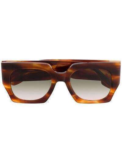 Victoria Beckham солнцезащитные очки в квадратной оправе VB608S209