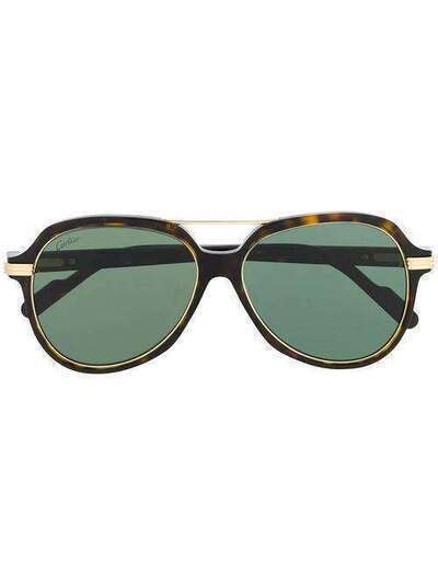 Cartier Eyewear солнцезащитные очки C Décor CT0159S