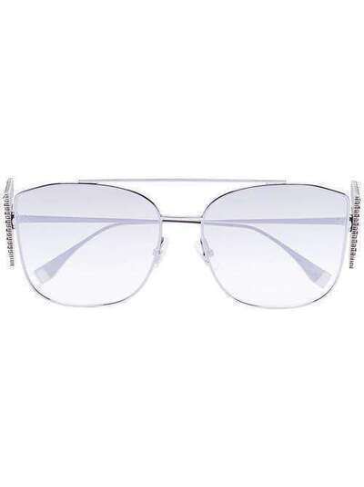 Fendi Eyewear солнцезащитные очки с декором F FF0380GS