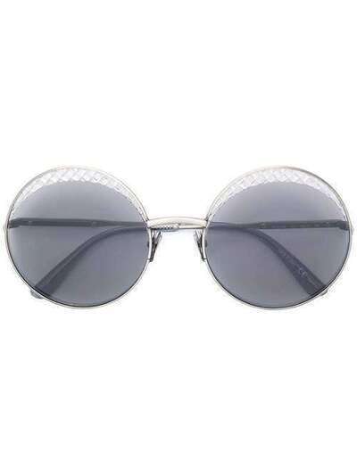 Bottega Veneta Eyewear солнцезащитные очки в стиле оверсайз 521034V4450