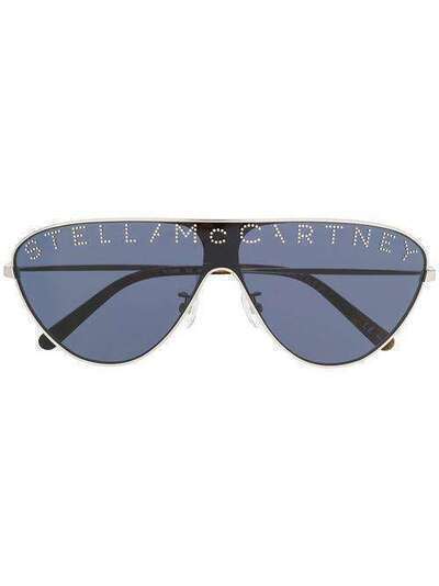 Stella McCartney Eyewear солнцезащитные очки с логотипом SC0195S