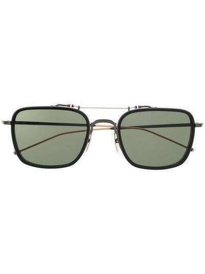 Thom Browne Eyewear солнцезащитные очки в квадратной оправе TBS816