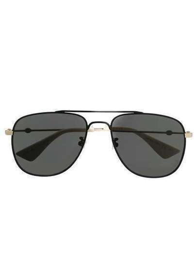 Gucci Eyewear солнцезащитные очки-авиаторы 573219I3330