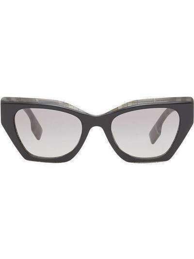 Burberry Eyewear солнцезащитные очки в оправе 'бабочка' и эффектом градиента 4080780