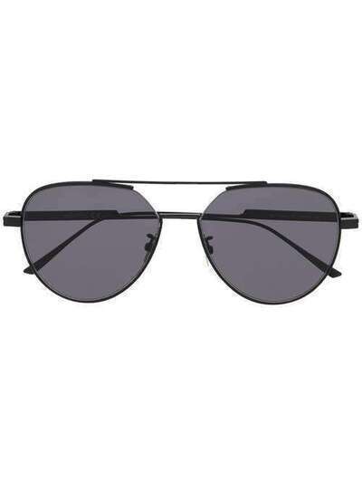 Bottega Veneta Eyewear солнцезащитные очки-авиаторы BV1013SK590251V4450
