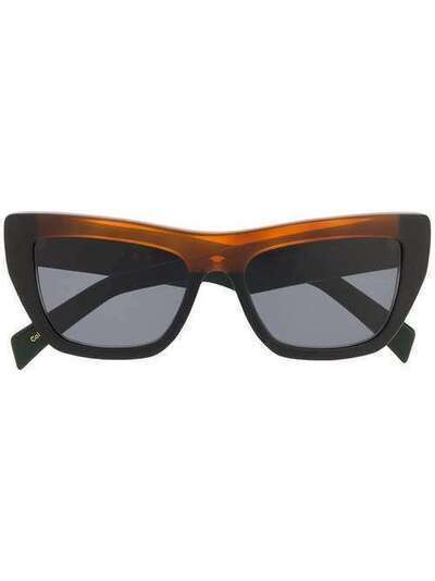 Marni солнцезащитные очки с контрастной отделкой EWME634S00H3000