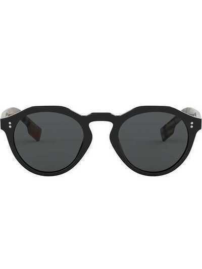 Burberry Eyewear солнцезащитные очки в круглой оправе BE4280377381