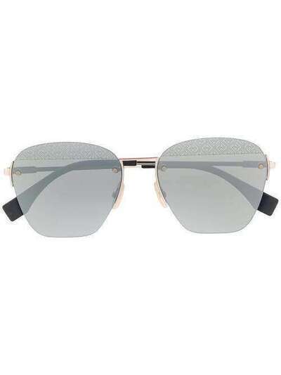 Fendi Eyewear солнцезащитные очки с монограммой FFM0057S
