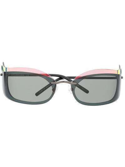 Courrèges Eyewear многослойные солнцезащитные очки CL1903