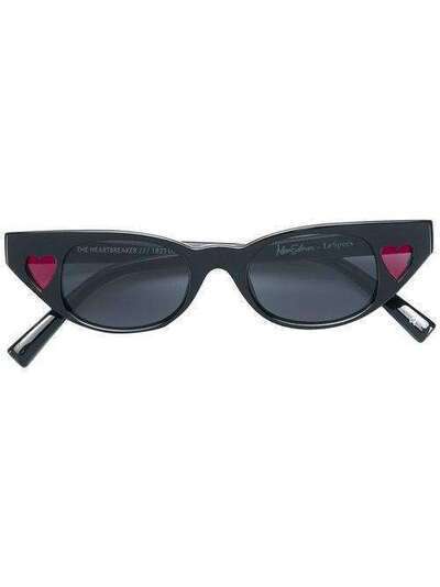 Le Specs солнцезащитные очки Le Specs x Adam Selman 'Heart' в оправе "кошачий глаз" LAS1821108