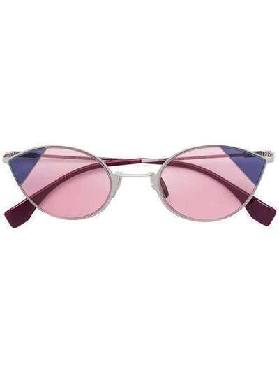 Fendi Eyewear солнцезащитные очки в круглой оправе FF0342S