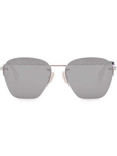 Fendi Eyewear солнцезащитные очки с логотипом FF FOG527V1T