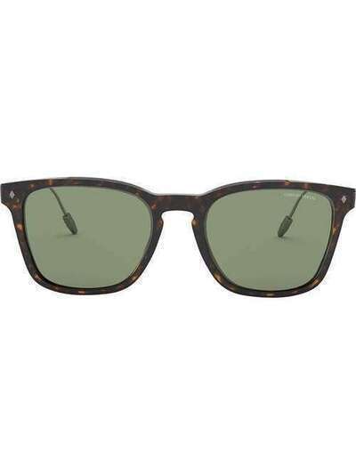 Giorgio Armani солнцезащитные очки в квадратной оправе AR812050262