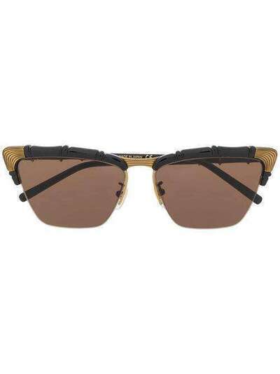 Gucci Eyewear солнцезащитные очки Navigator GG0660S001