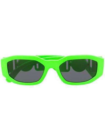 Versace Eyewear солнцезащитные очки в овальной оправе 0VE436153198753