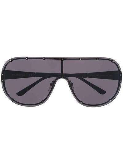 Karl Lagerfeld солнцезащитные очки Mask в круглой оправе KL00306S509