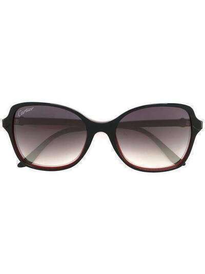 Cartier Eyewear солнцезащитные очки 'Double C Decor' ESW00106