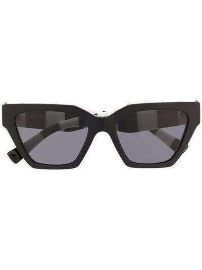 Valentino Eyewear солнцезащитные очки в оправе 'кошачий глаз' 0VA404651538753