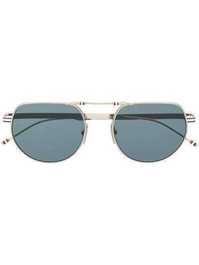 Thom Browne Eyewear солнцезащитные очки-авиаторы TBS91801