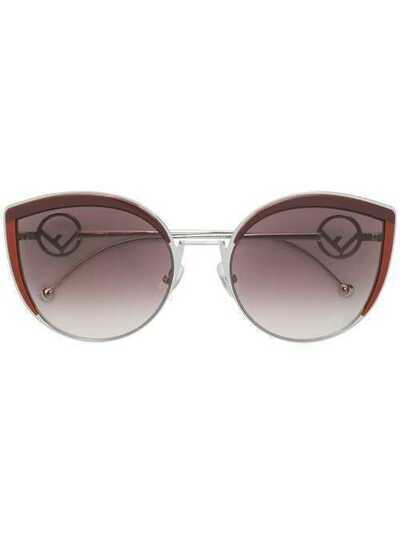 Fendi Eyewear солнцезащитные очки в квадратной оправе FF0290S