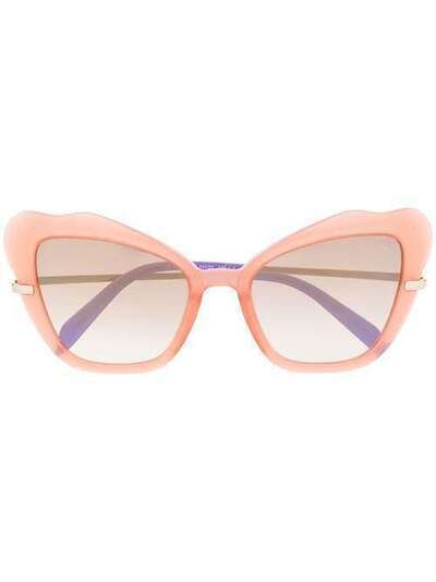 Emilio Pucci солнцезащитные очки в оправе 'бабочка' EP0135